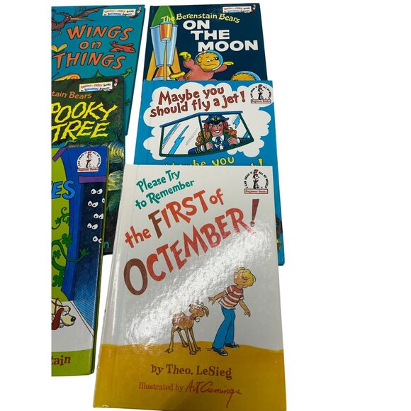 Dr Suess Berenstains Childrens Hardcover Book Collection Lot of 9 Beginner Books - Picture 5 of 5